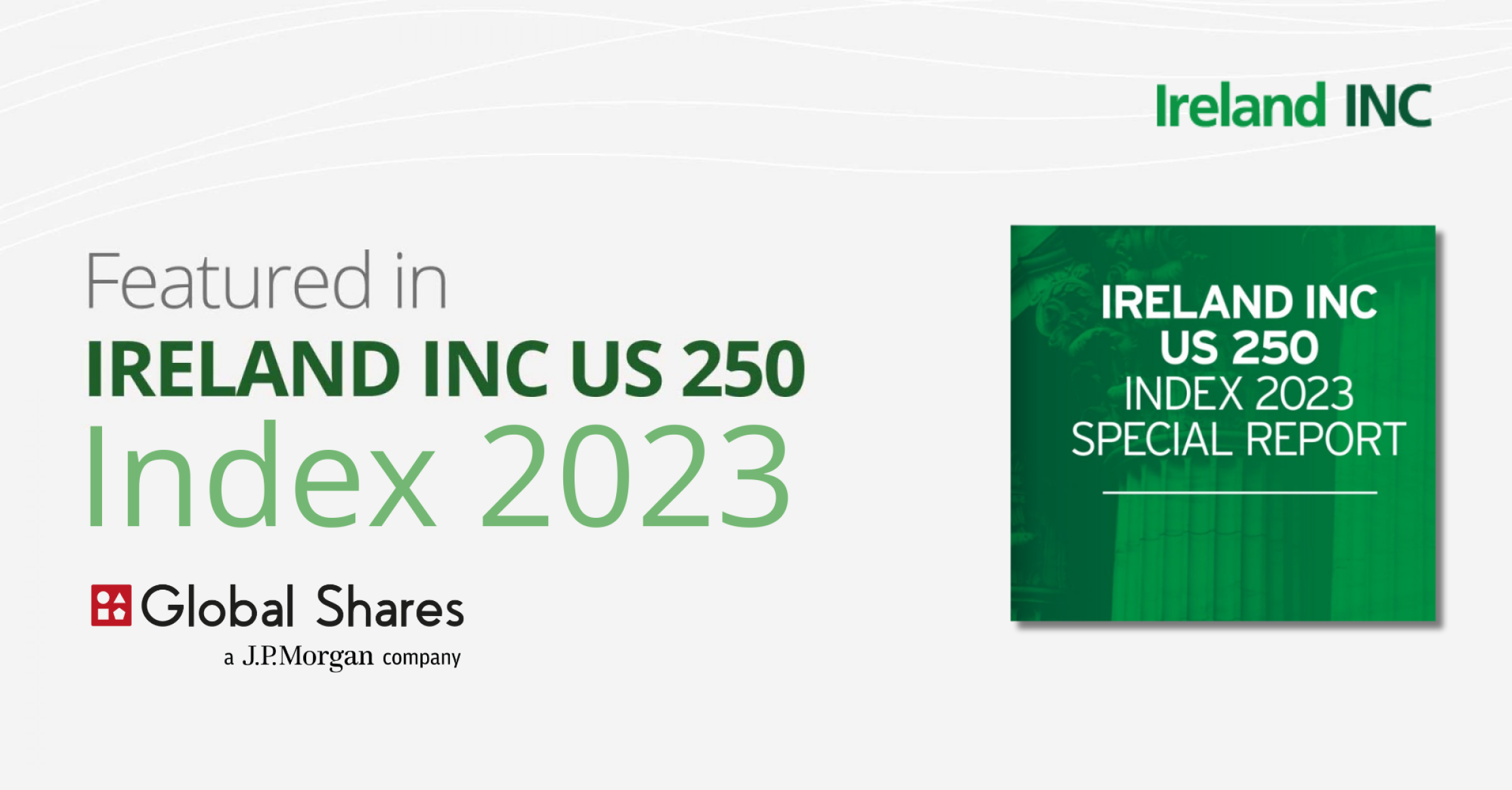 We’re on the Ireland INC US 250 Index 2023