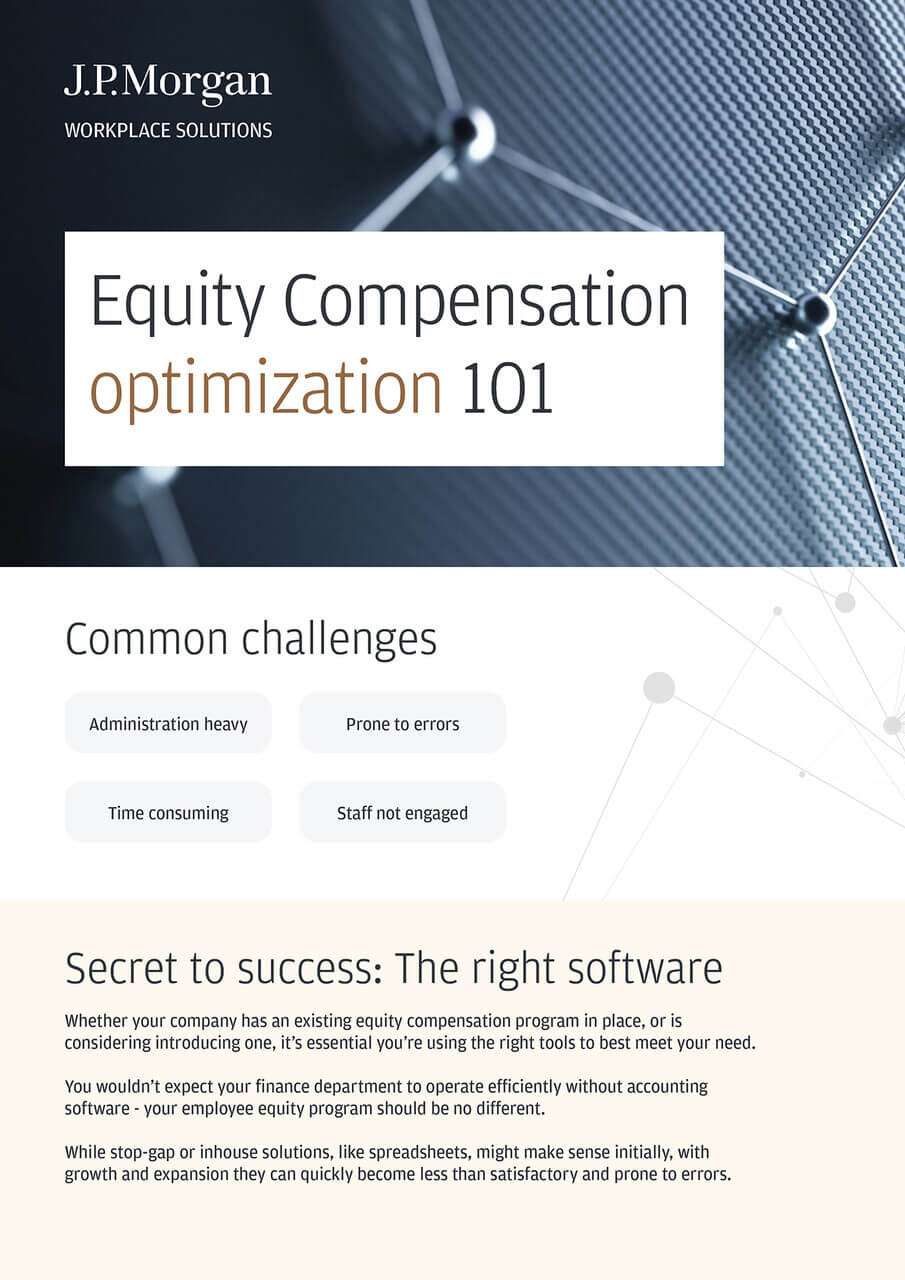 Equity compensation optimization 101