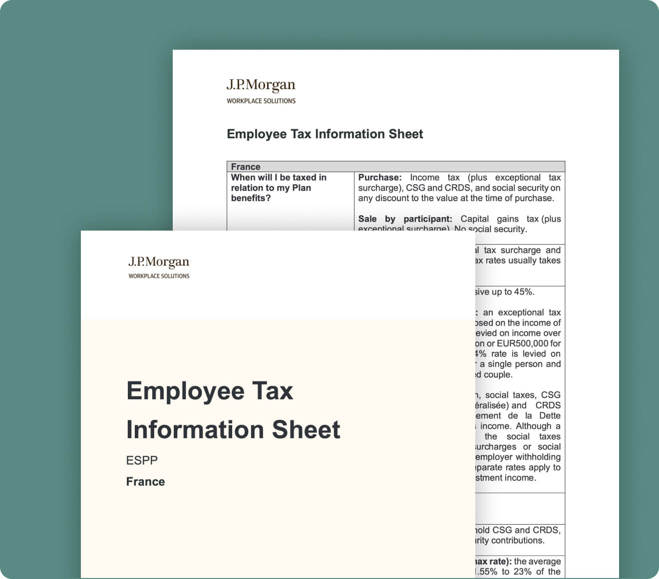 Employee tax information sheet